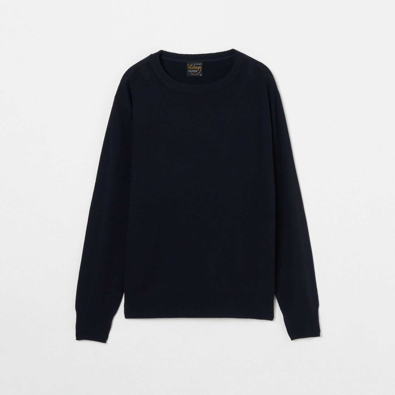  「Letroyes TOHMAS (CREW NECK)」|ニット・セーター|ネイビー