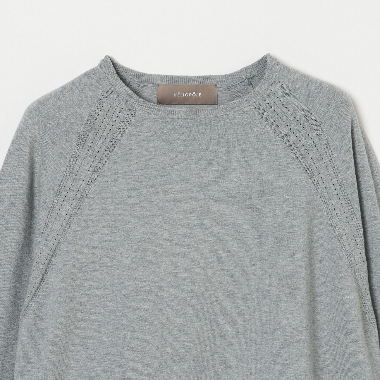HELIOPOLE「HELIOPOLE LACE COMBI KNIT」|ニット・セーター|