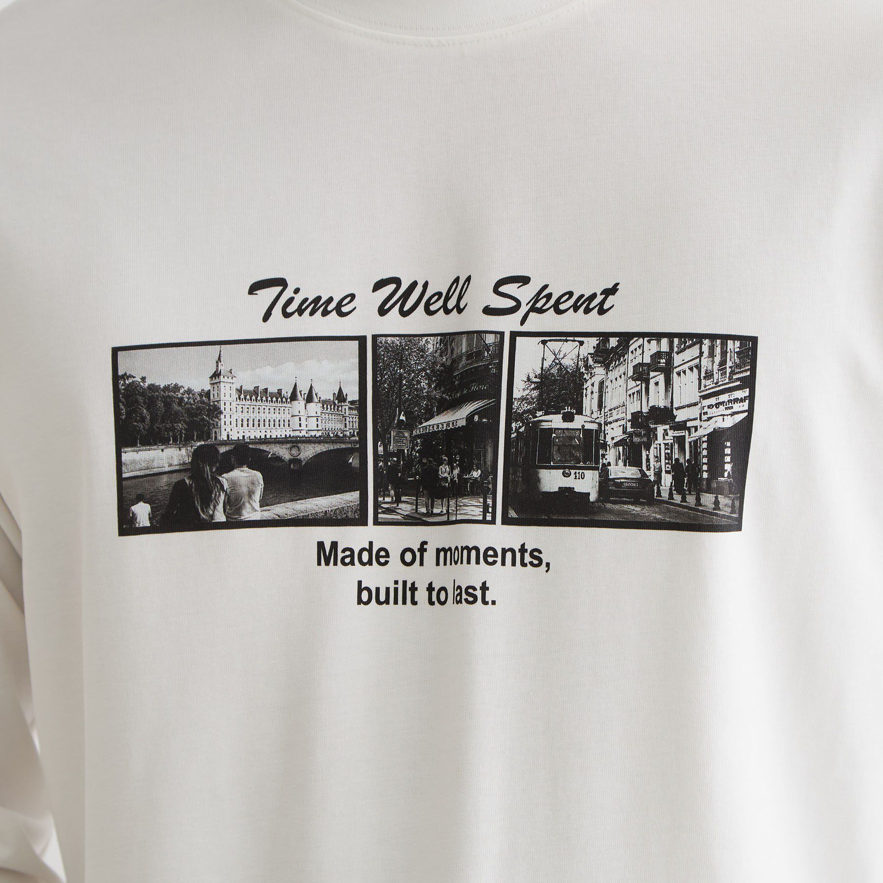 THE SHOP TK「フォトシプリント 長袖Tシャツ」|Tシャツ・カットソー|