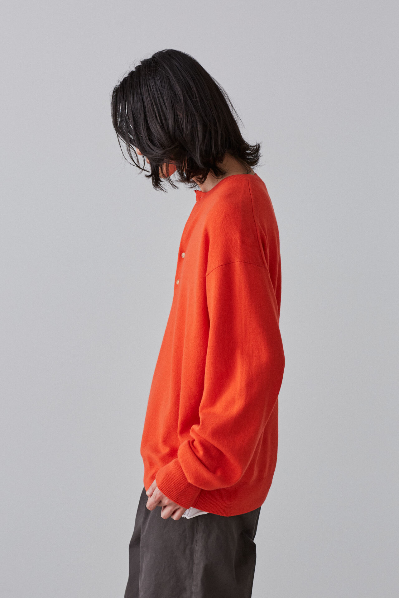 YLEVE 「YLEVE / CASHMERE KN  HENRY NECK P/O」|ニット・セーター|