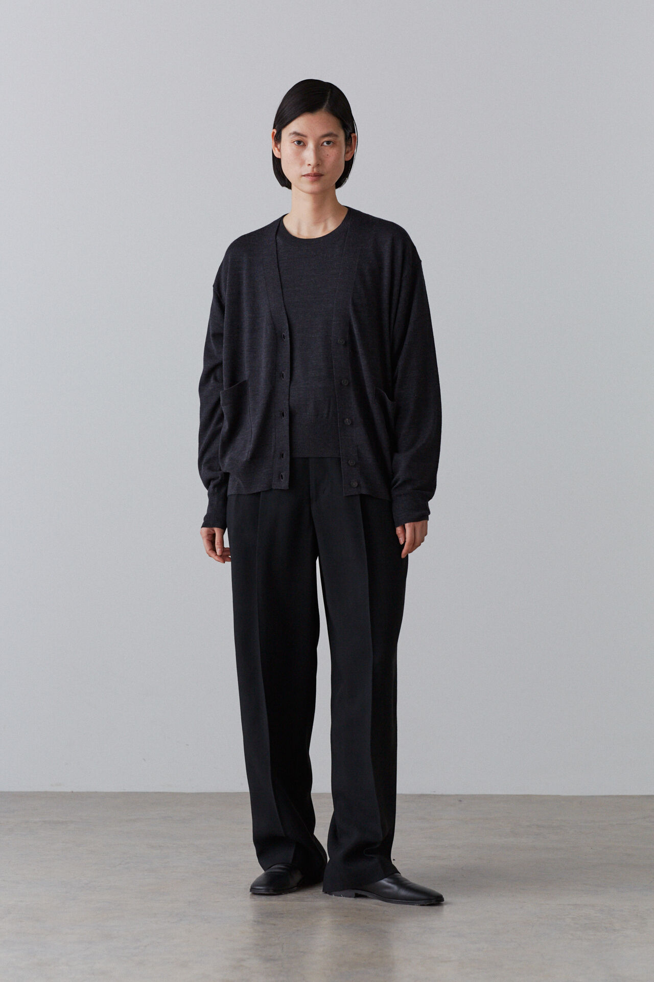 YLEVE 「YLEVE / SUPERFINE 120&rsquo;S BIELLA YARN KN P/O」|ニット・セーター|