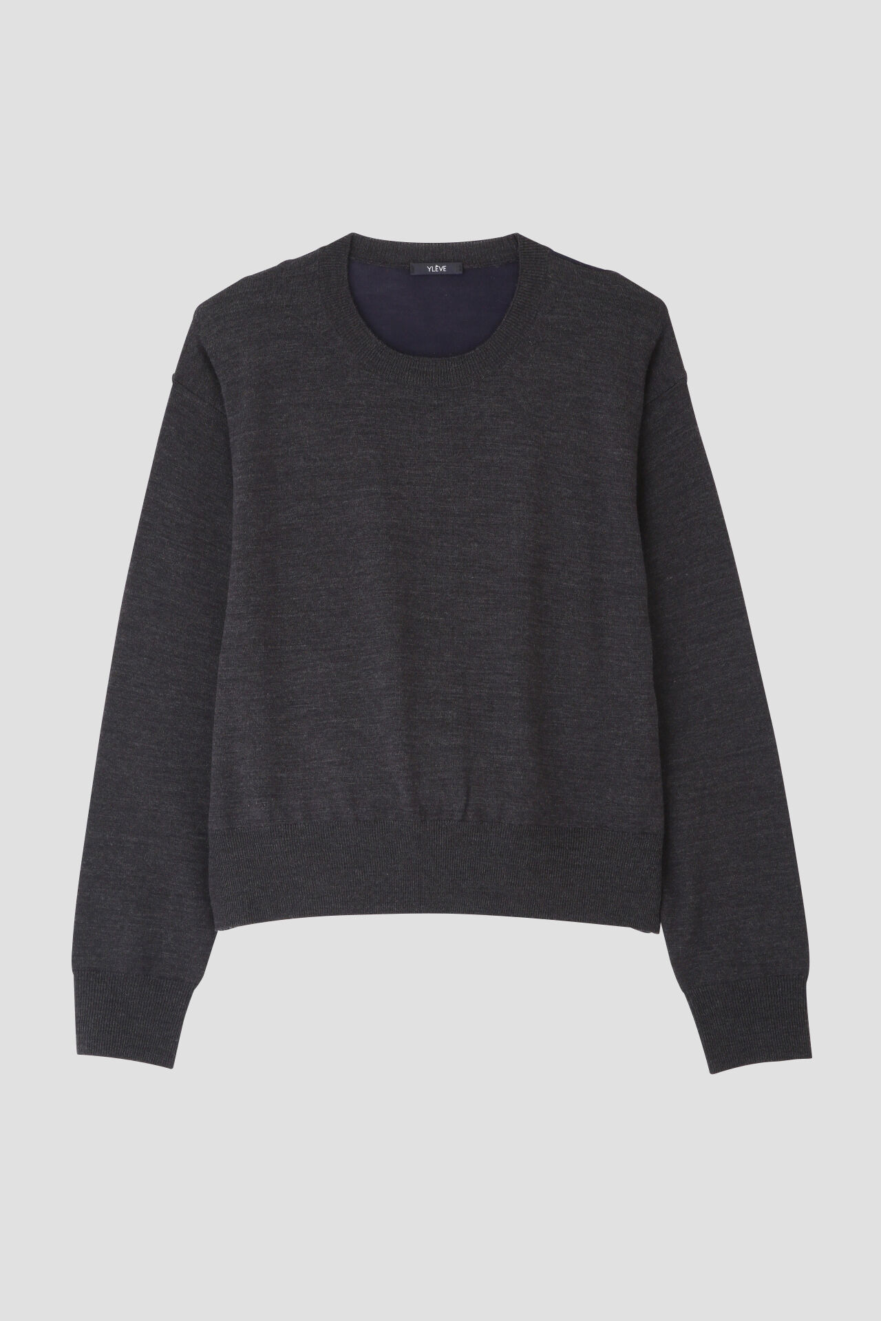 YLEVE 「YLEVE / SUPERFINE 120&rsquo;S BIELLA YARN KN P/O」|ニット・セーター|