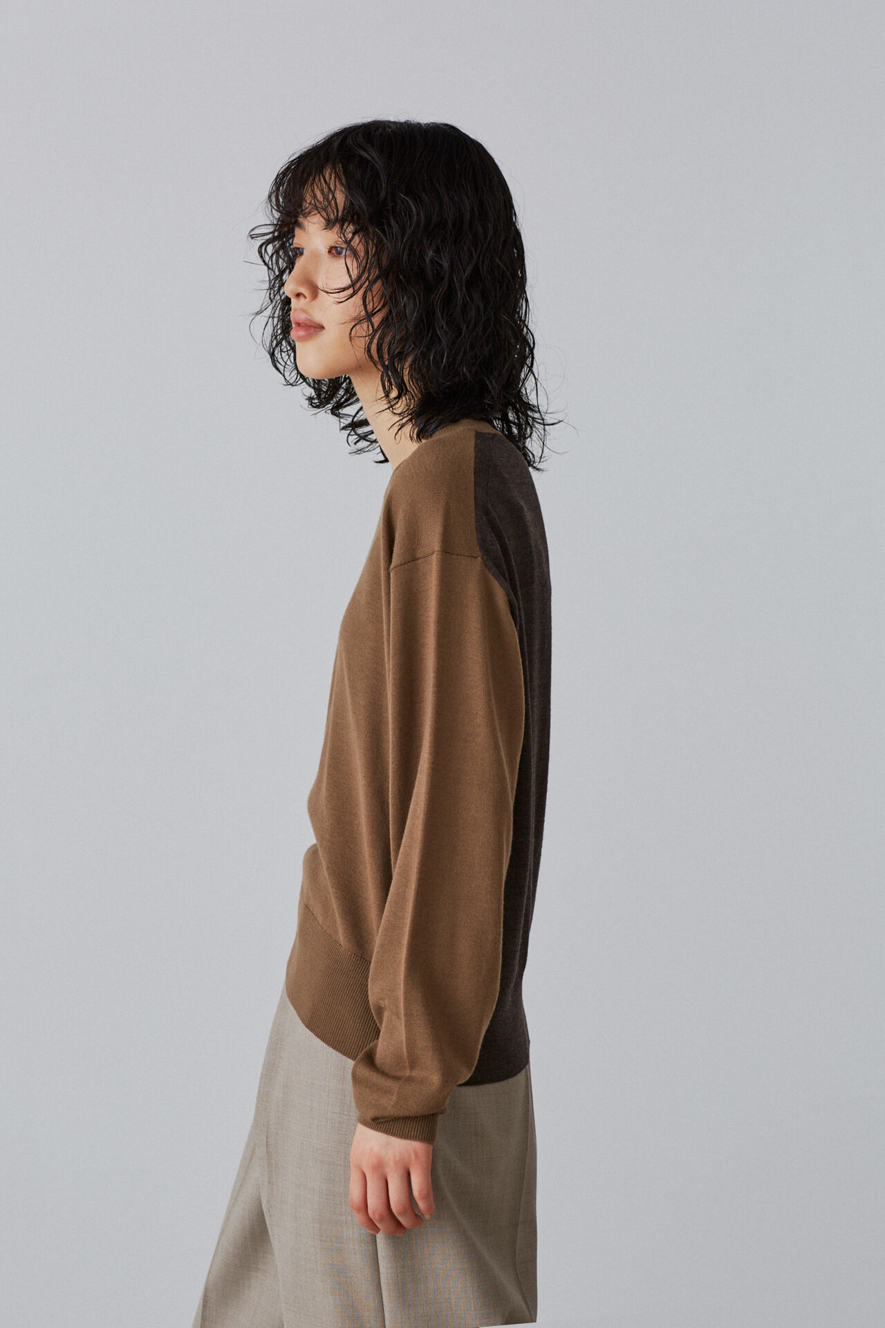 YLEVE 「YLEVE / SUPERFINE 120&rsquo;S BIELLA YARN KN P/O」|ニット・セーター|