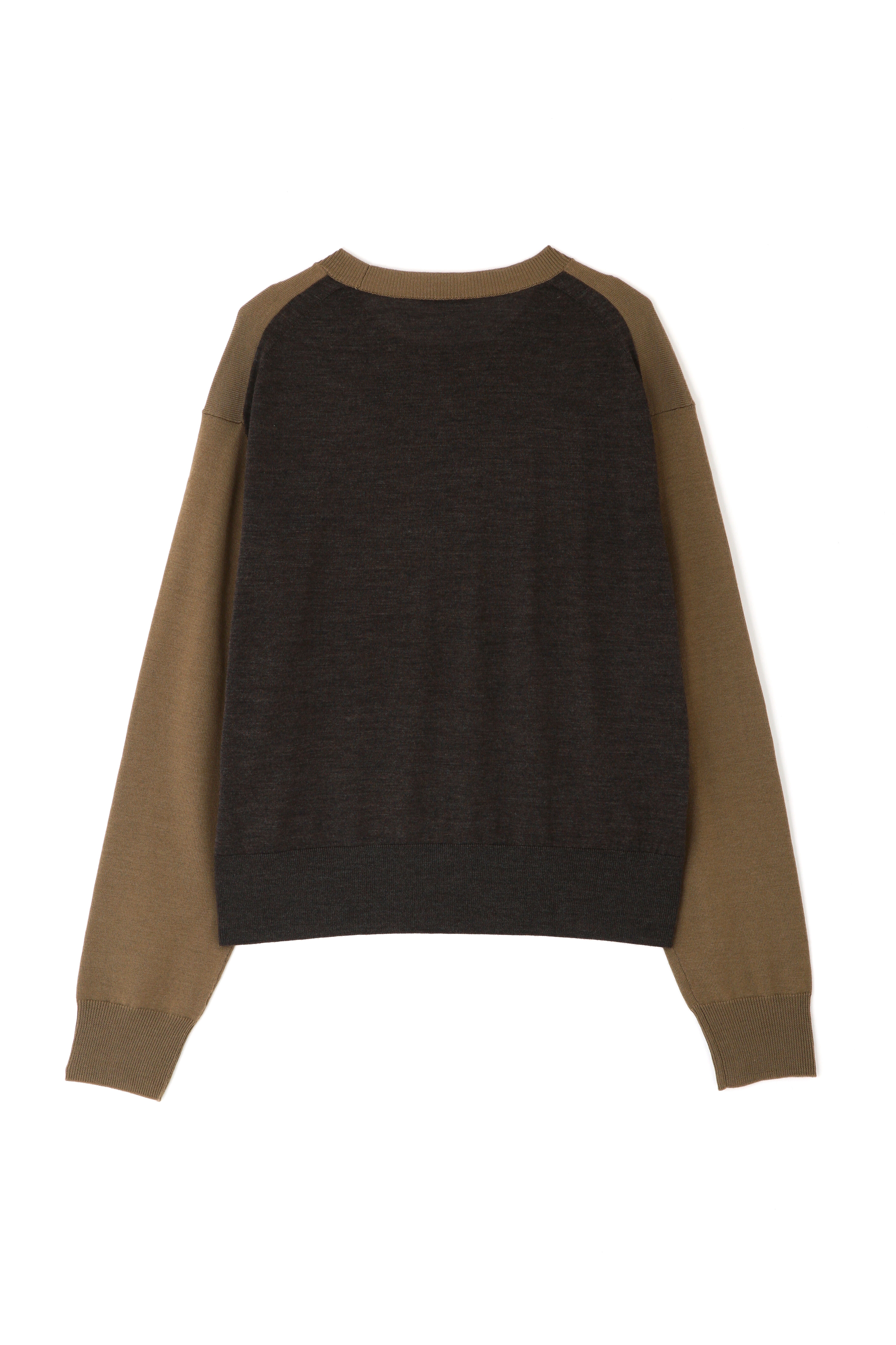 YLEVE 「YLEVE / SUPERFINE 120&rsquo;S BIELLA YARN KN P/O」|ニット・セーター|