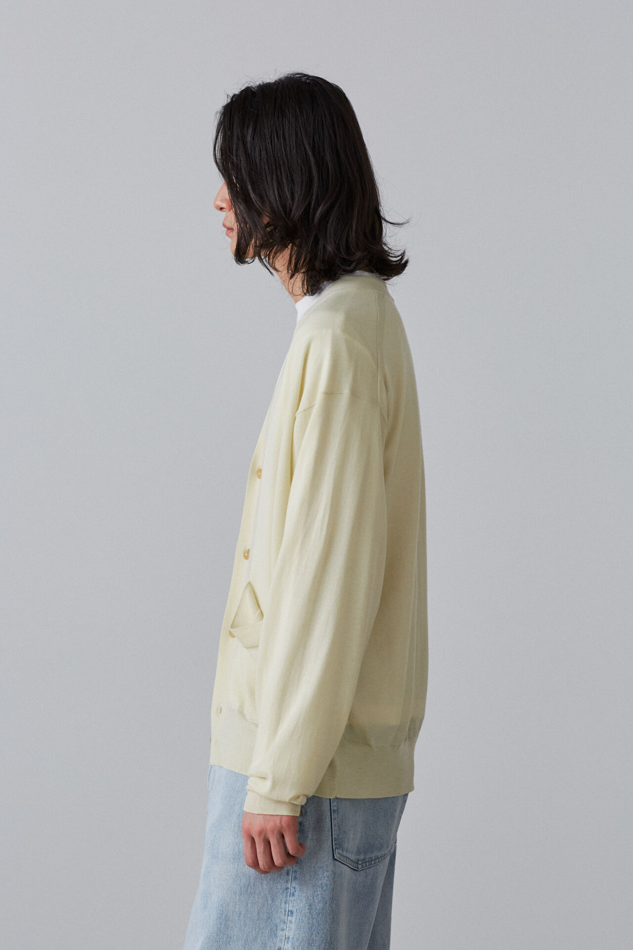 YLEVE 「YLEVE / SUPERFINE 120&rsquo;S BIELLA YARN KN CD」|ニット・セーター|