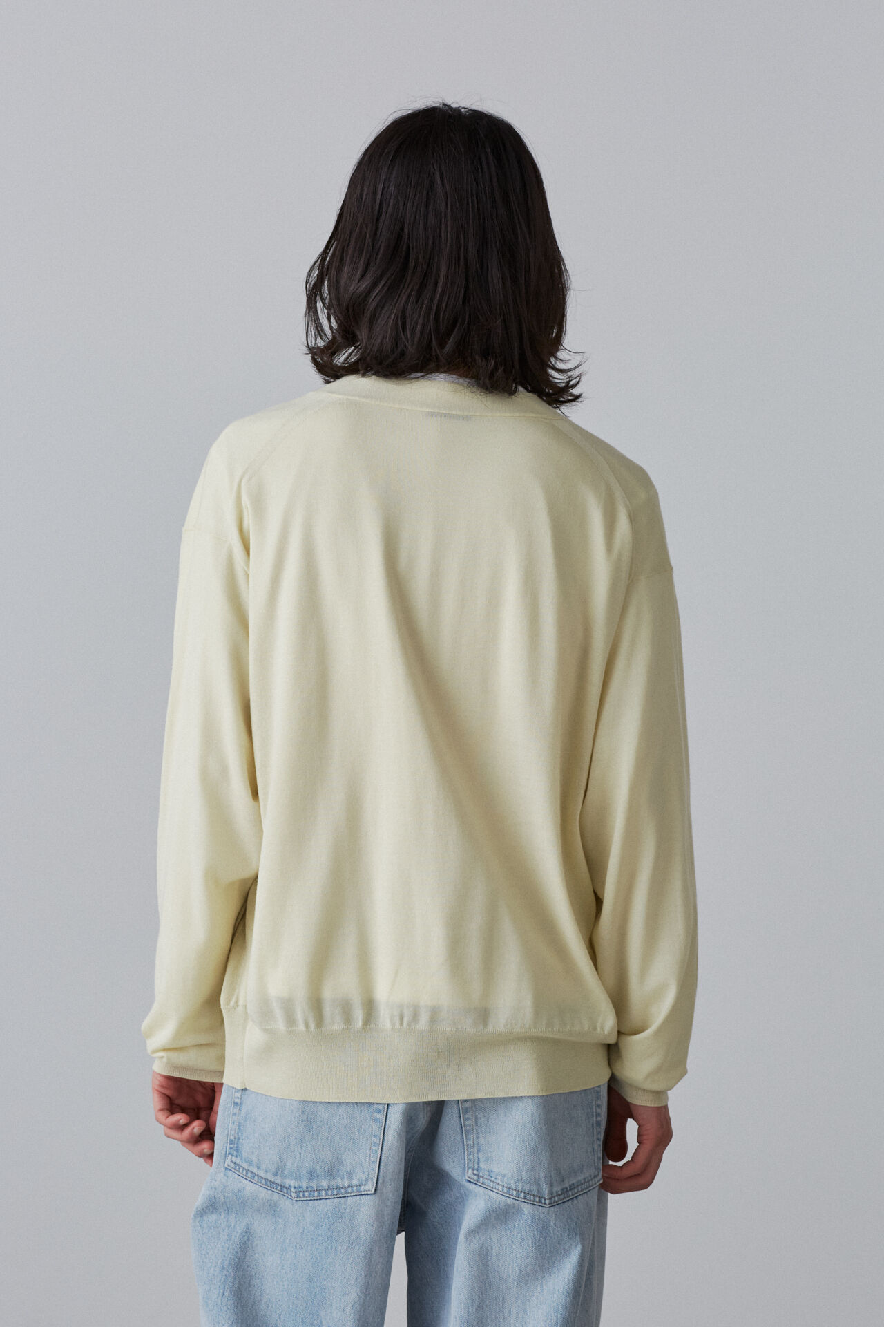 YLEVE 「YLEVE / SUPERFINE 120&rsquo;S BIELLA YARN KN CD」|ニット・セーター|