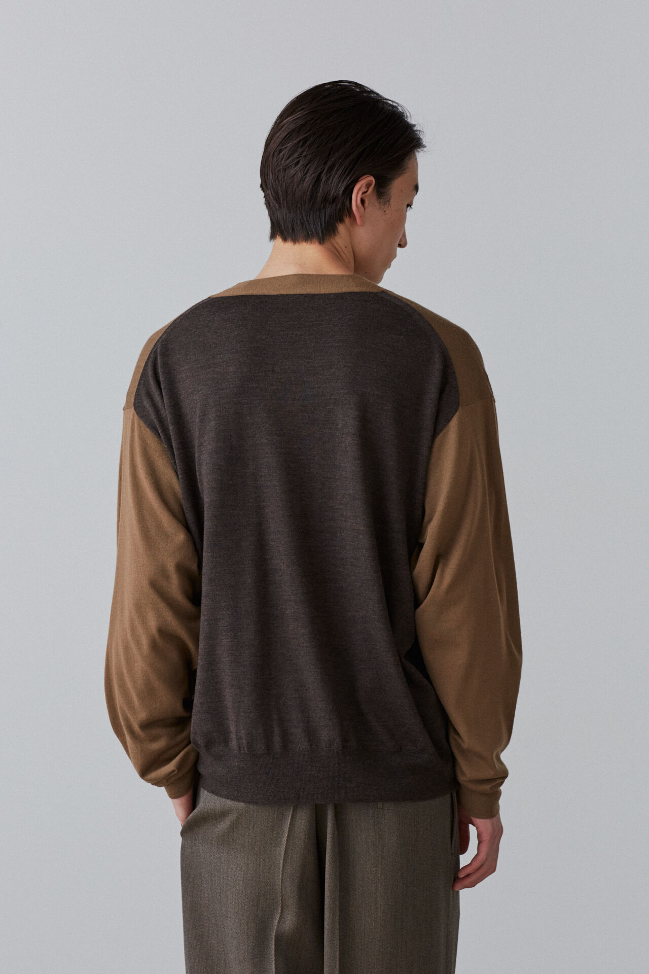 YLEVE 「YLEVE / SUPERFINE 120&rsquo;S BIELLA YARN KN CD」|ニット・セーター|