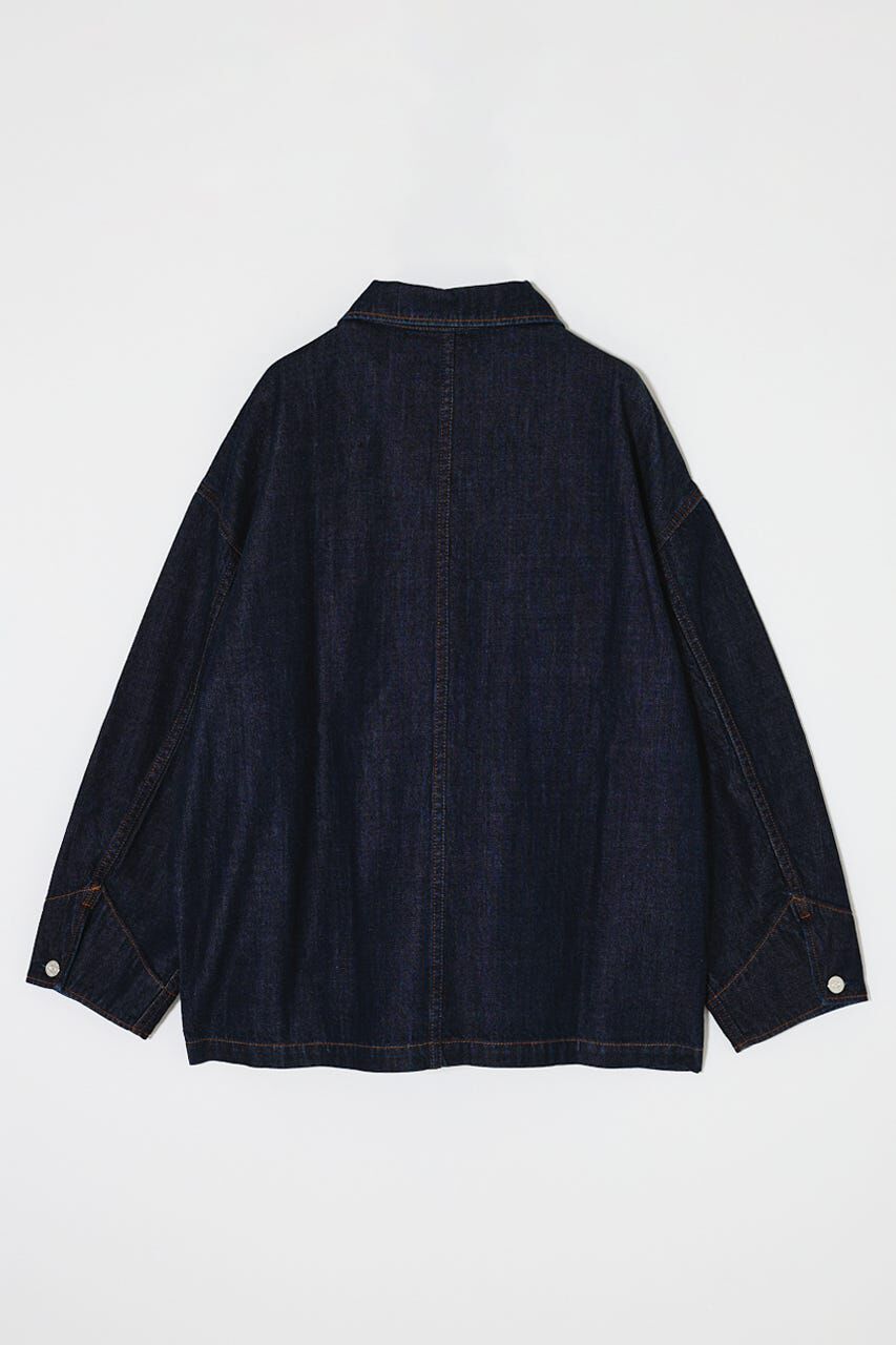 MOUSSY「TENCEL(TM) DENIM カバーオール」|デニムジャケット|