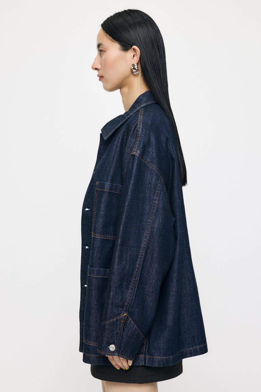 MOUSSY「TENCEL(TM) DENIM カバーオール」|デニムジャケット|