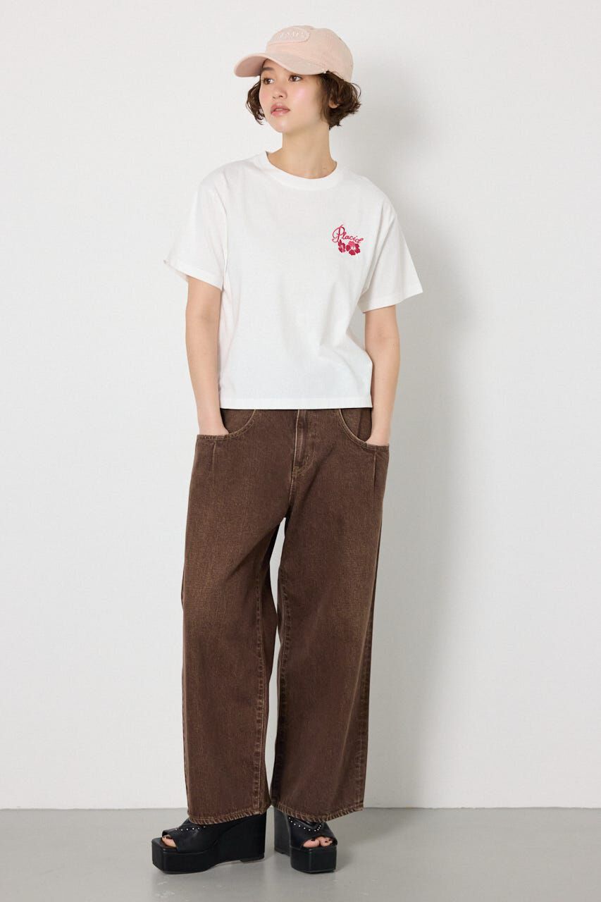 RODEO CROWNS「ビーチ柄Tシャツ」|Tシャツ・カットソー|