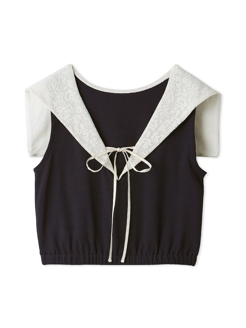 LILY BROWN「2wayセーラーカラートップス」|Tシャツ・カットソー|