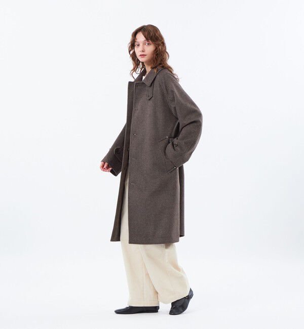 MACKINTOSH PHILOSOPHY「【COSWAY(コズウェイ)】ウールカシミヤ製」|ステンカラーコート|