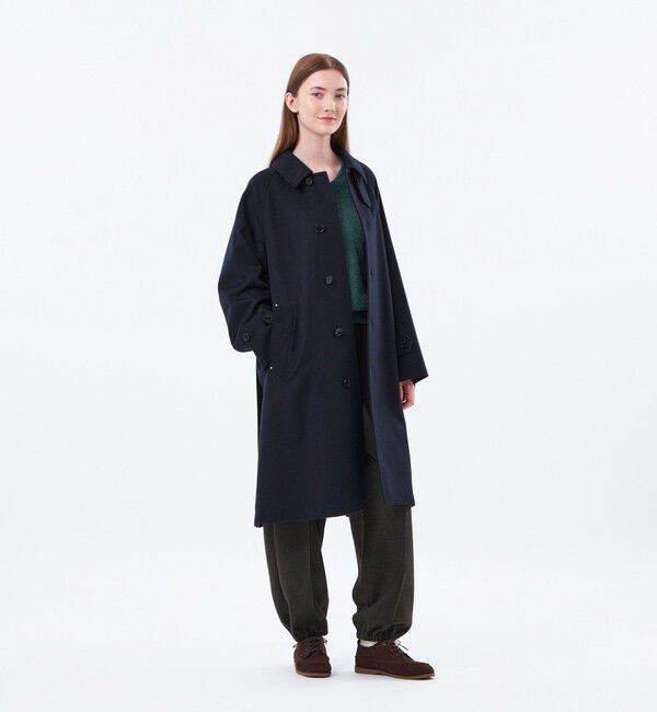 MACKINTOSH PHILOSOPHY「【COSWAY(コズウェイ)】ウールカシミヤ製」|ステンカラーコート|