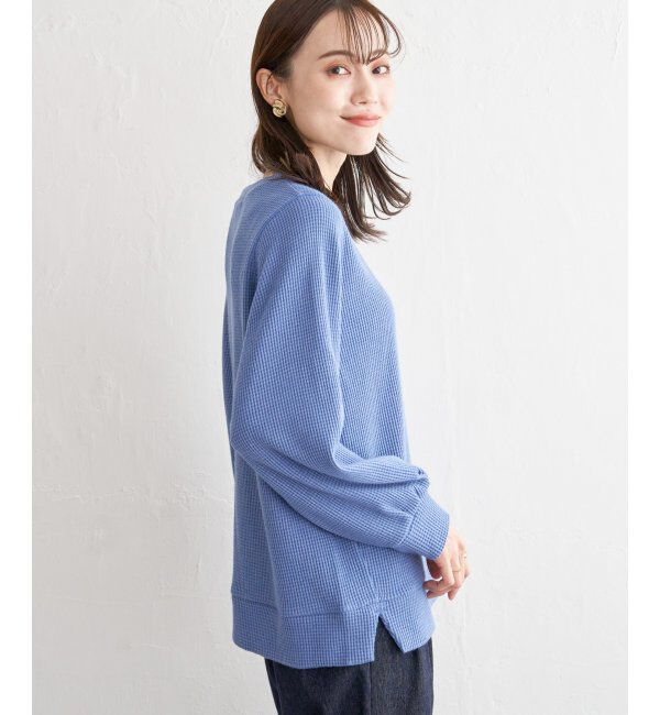 ikka「ラメワッフルプルオーバー」|その他|