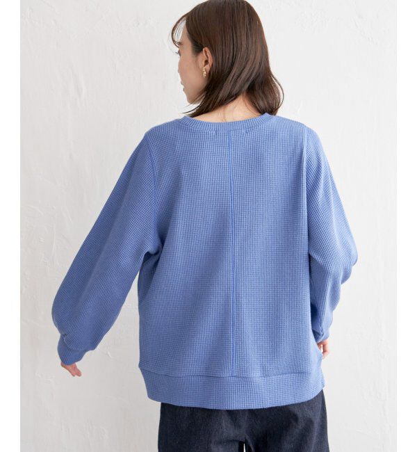 ikka「ラメワッフルプルオーバー」|その他|