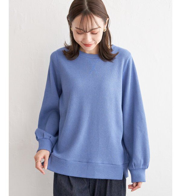 ikka「ラメワッフルプルオーバー」|その他|