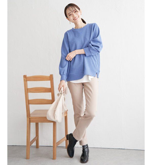 ikka「ラメワッフルプルオーバー」|その他|