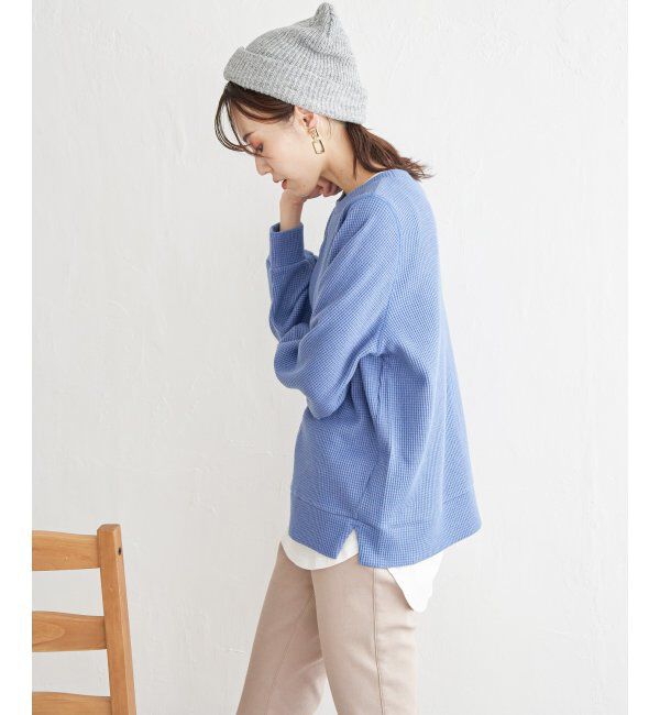 ikka「ラメワッフルプルオーバー」|その他|