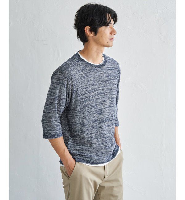 ikka「ミックスヤーン６．５ブインナーセット」|Tシャツ・カットソー|