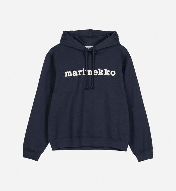 Marimekko「Skripti Logo Placement フーディー」|シャツ・ブラウス|