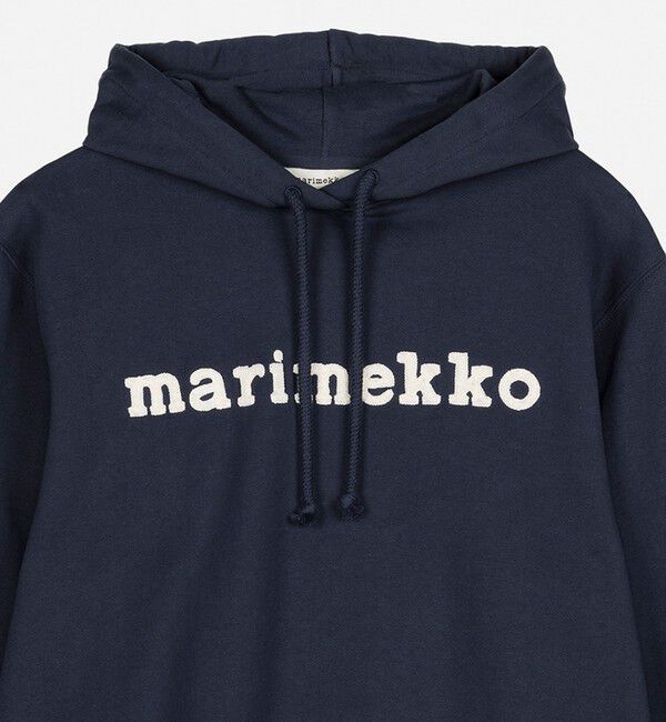 Marimekko「Skripti Logo Placement フーディー」|シャツ・ブラウス|