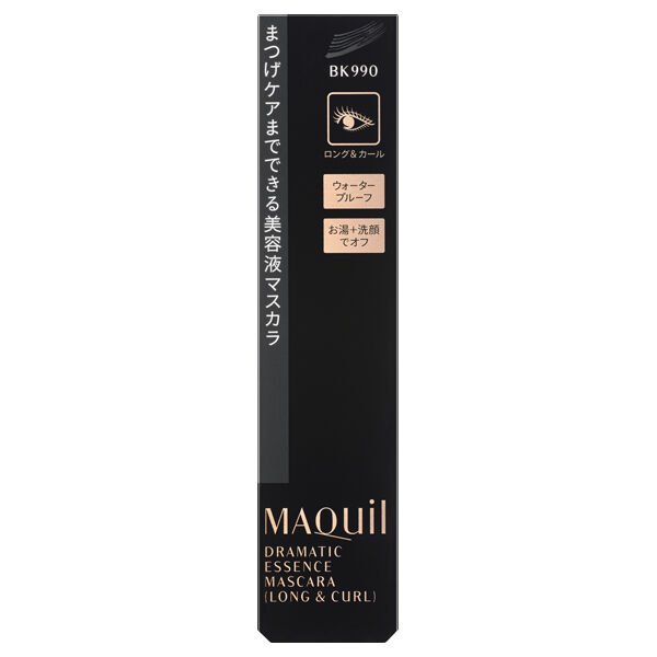 マキアージュ「マキアージュ ドラマティックエッセンスマスカラ （ロング＆カール） BK990 本体/無香料 (7g)」|マスカラ・まつげ|