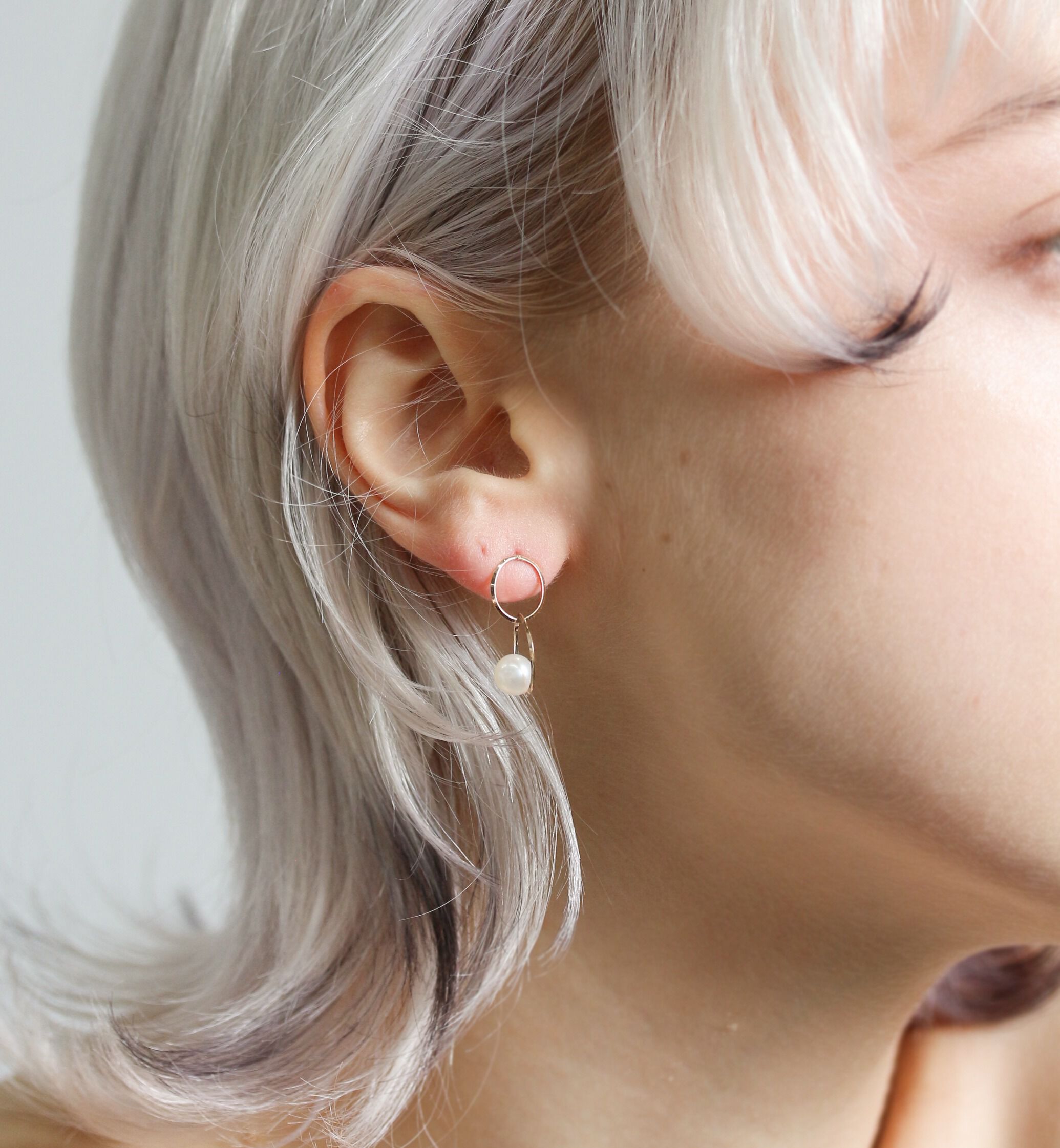  「パール ピアス | K10YG」|ピアス|