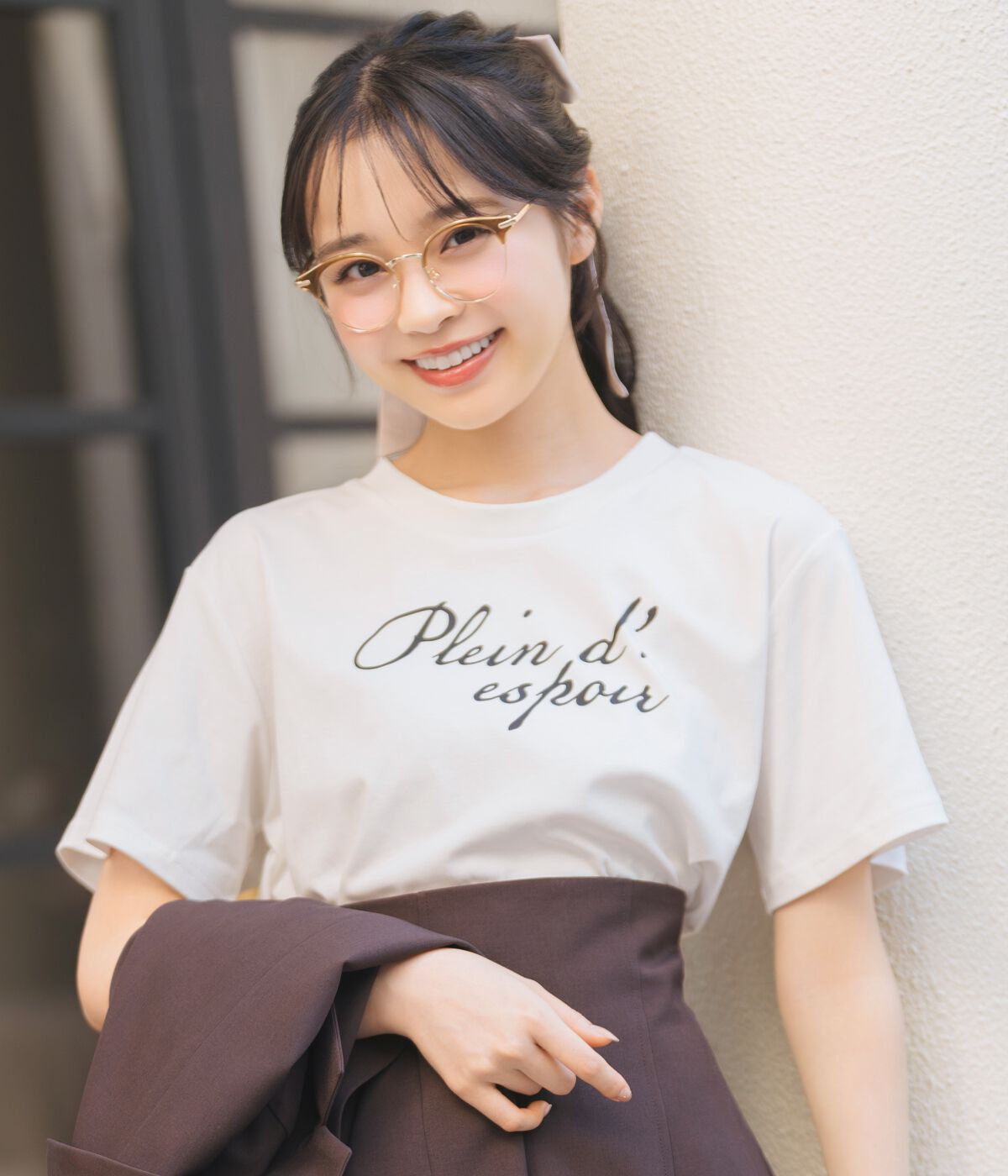 WILLSELECTION「ドロップショルダーロゴTシャツ」|Tシャツ・カットソー|オフ