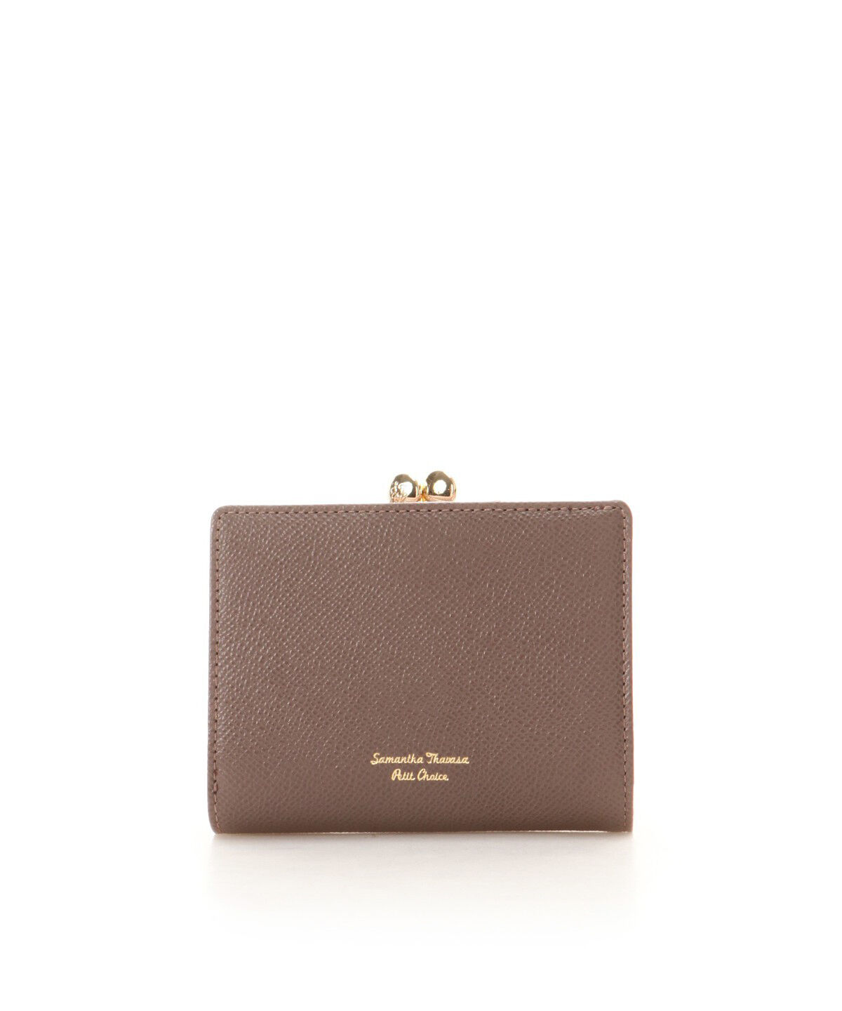 Samantha Thavasa Petit Choice「バイカラー 口金折財布」|財布|ブラウン