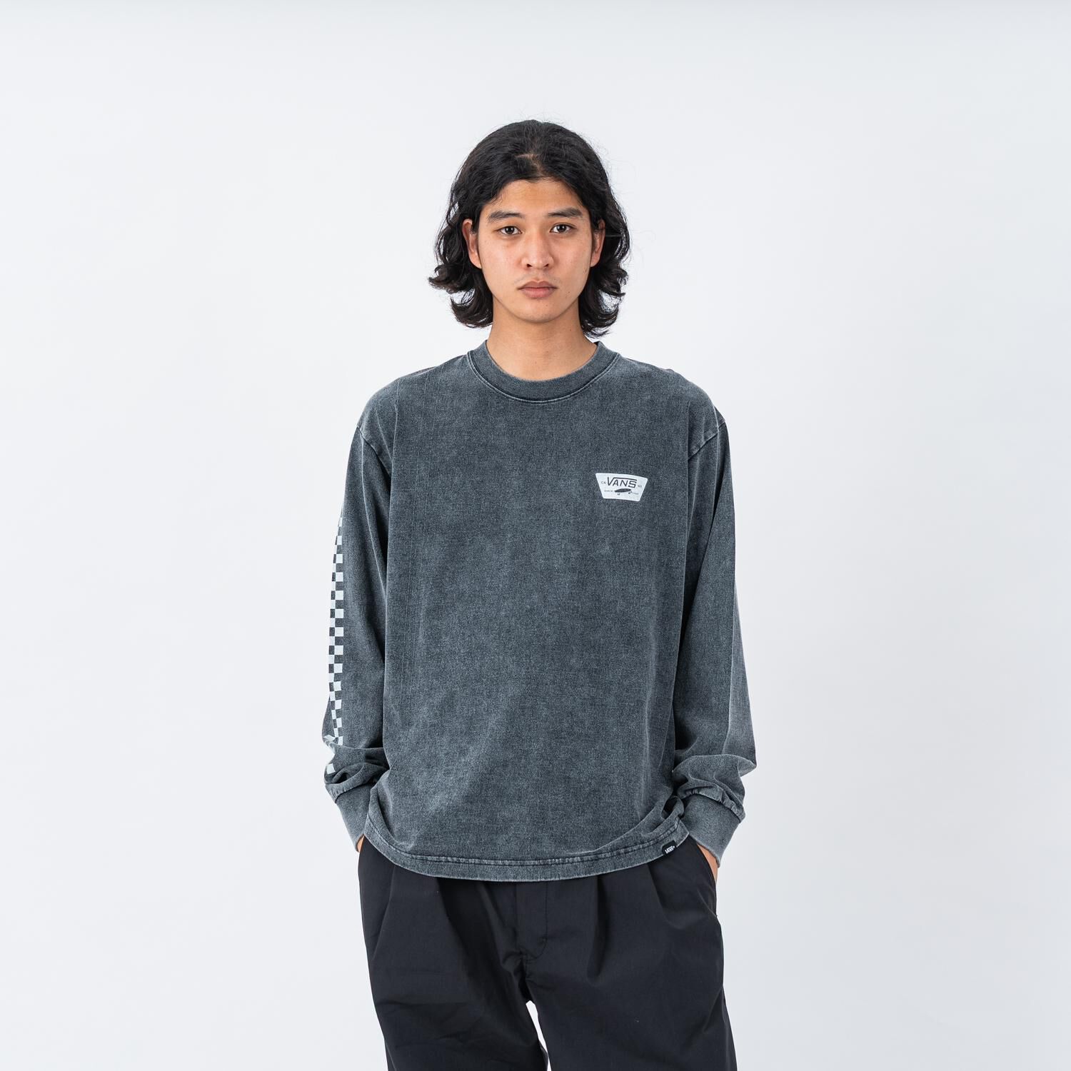 VANS「【VANSｱﾊﾟﾚﾙ(WJ)】U Punch Hole Full Patch L TEE」|Tシャツ・カットソー|
