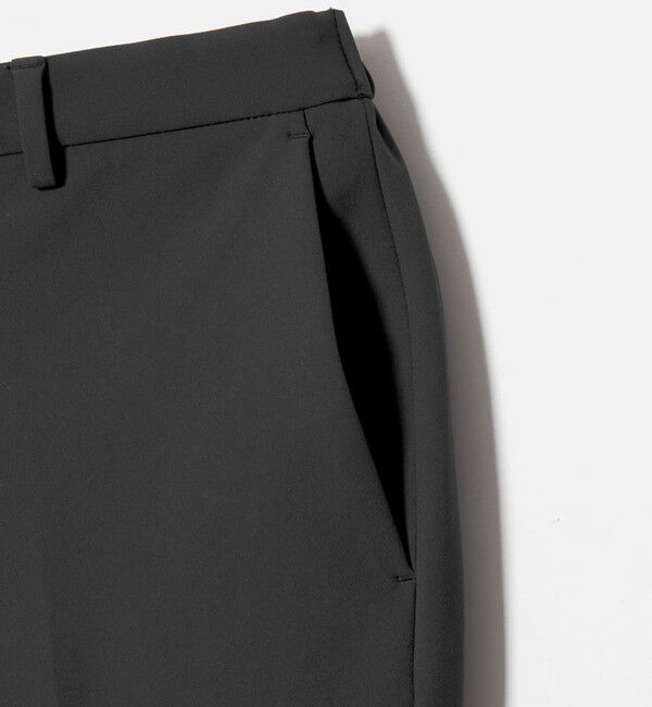 UNITED ARROWS「SPORTEX ノープリーツ テーパードパンツ UA COZY ウォッシャブル ２WAYストレッチ 撥水」|スラックス|