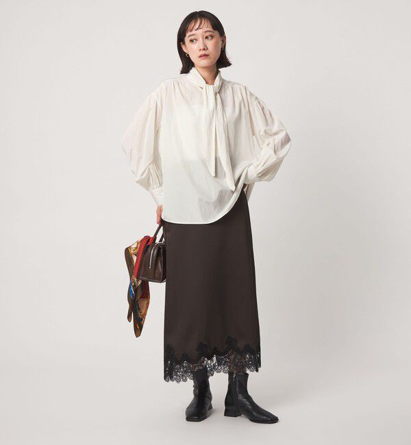 UNITED ARROWS green label relaxing「ボータイ ブラウス」|シャツ・ブラウス|