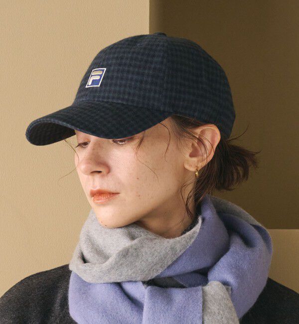 BEAUTY&YOUTH UNITED ARROWS「【別注】＜FILA＞フランネルチェック キャップ」|キャップ・キャスケット|