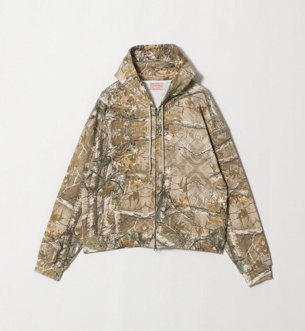 BEAUTY&YOUTH UNITED ARROWS「【別注】＜TOWNCRAFT＞ツリーカモフラージュ スウェットパーカー」|パーカー|BEIGE