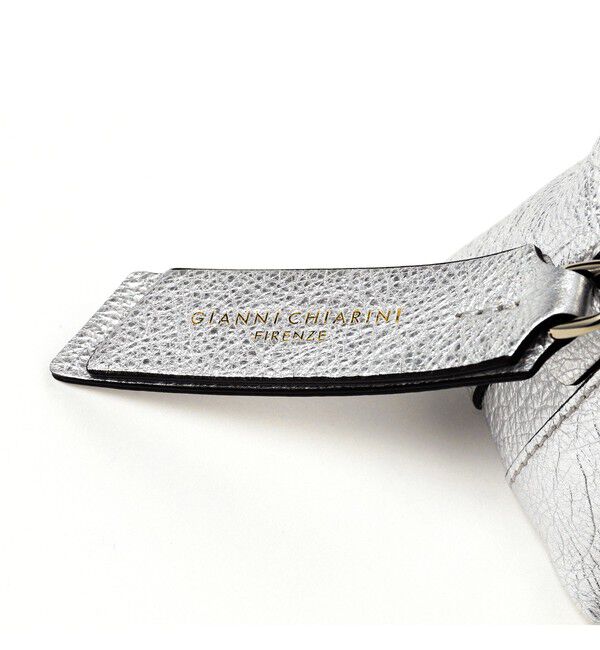 BEAMS SELECTION for WOMEN「GIANNI CHIARINI / メタリック ALIFA レザーショルダーバッグ S」|ショルダー・メッセンジャー|