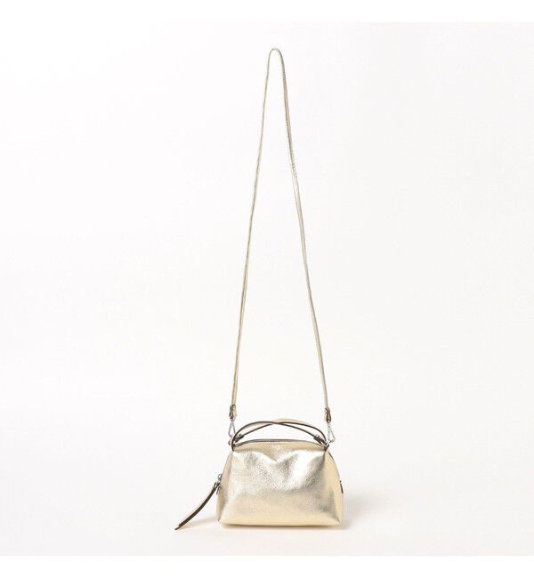 BEAMS SELECTION for WOMEN「GIANNI CHIARINI / メタリック ALIFA レザーショルダーバッグ S」|ショルダー・メッセンジャー|