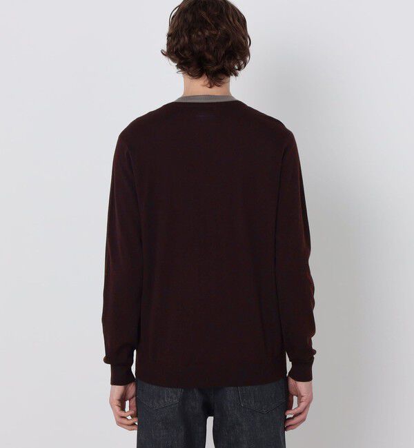 TOMORROWLAND MENS「TOMORROWLAND tricot スーパーファインメリノウール Vネックニット S-WOOL」|ニット・セーター|