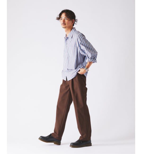 JOURNAL STANDARD relume「ソフト メランジ &rdquo;ウォッシャブル&rdquo; オーバル イージースラックス」|スラックス|