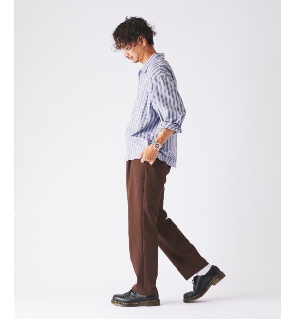 JOURNAL STANDARD relume「ソフト メランジ &rdquo;ウォッシャブル&rdquo; オーバル イージースラックス」|スラックス|