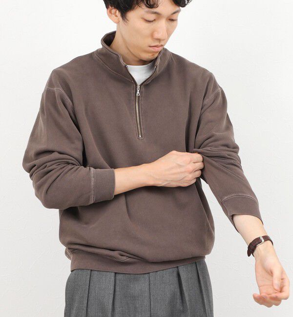 NOLLEY'S goodman「BARNS OUTFITTERS別注 スウェットハーフジップ 26AW」|スウェット・ジャージ|