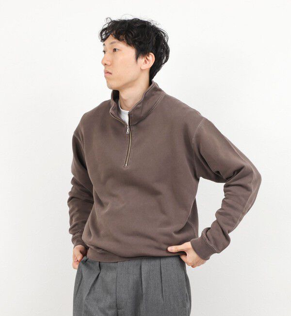 NOLLEY'S goodman「BARNS OUTFITTERS別注 スウェットハーフジップ 26AW」|スウェット・ジャージ|