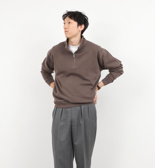 NOLLEY'S goodman「BARNS OUTFITTERS別注 スウェットハーフジップ 26AW」|スウェット・ジャージ|