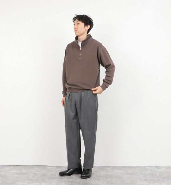 NOLLEY'S goodman「BARNS OUTFITTERS別注 スウェットハーフジップ 26AW」|スウェット・ジャージ|