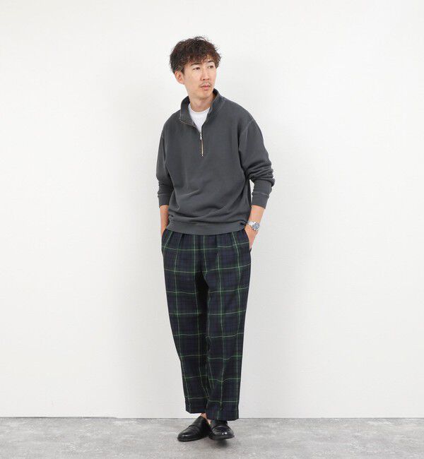NOLLEY'S goodman「BARNS OUTFITTERS別注 スウェットハーフジップ 26AW」|スウェット・ジャージ|