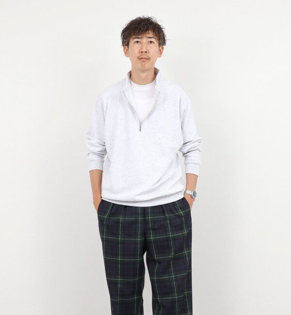 NOLLEY'S goodman「BARNS OUTFITTERS別注 スウェットハーフジップ 26AW」|スウェット・ジャージ|