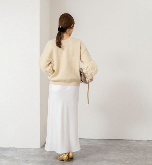 NOLLEY'S「【TORRAZZO DONNA/トラッゾドンナ】2WAY Rabbit Fur knit Top」|カーディガン|