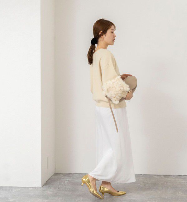 NOLLEY'S「【TORRAZZO DONNA/トラッゾドンナ】2WAY Rabbit Fur knit Top」|カーディガン|