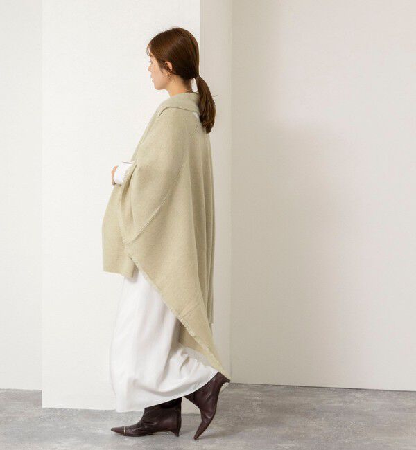 NOLLEY'S「【WALANCE/ワランス】merino wool poncho stole」|ニット・セーター|
