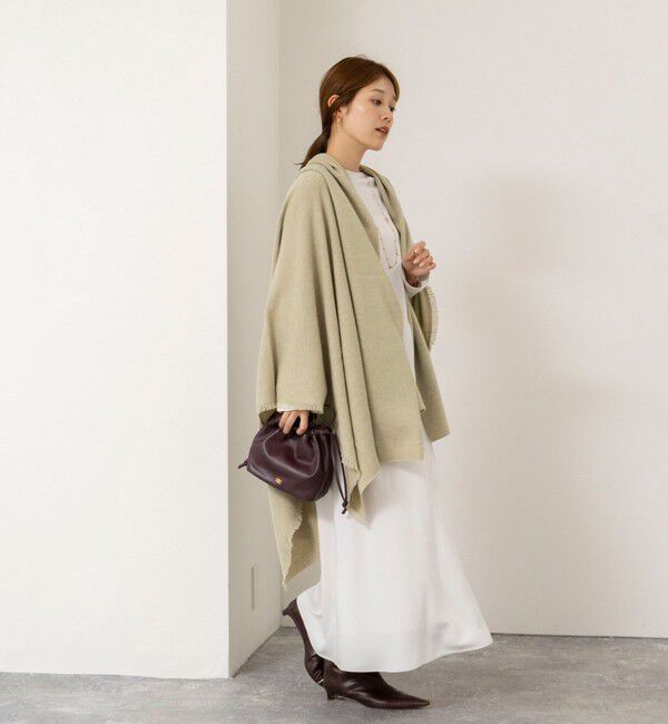 NOLLEY'S「【WALANCE/ワランス】merino wool poncho stole」|ニット・セーター|
