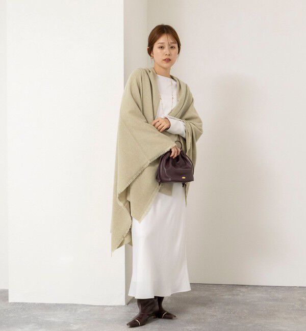 NOLLEY'S「【WALANCE/ワランス】merino wool poncho stole」|ニット・セーター|